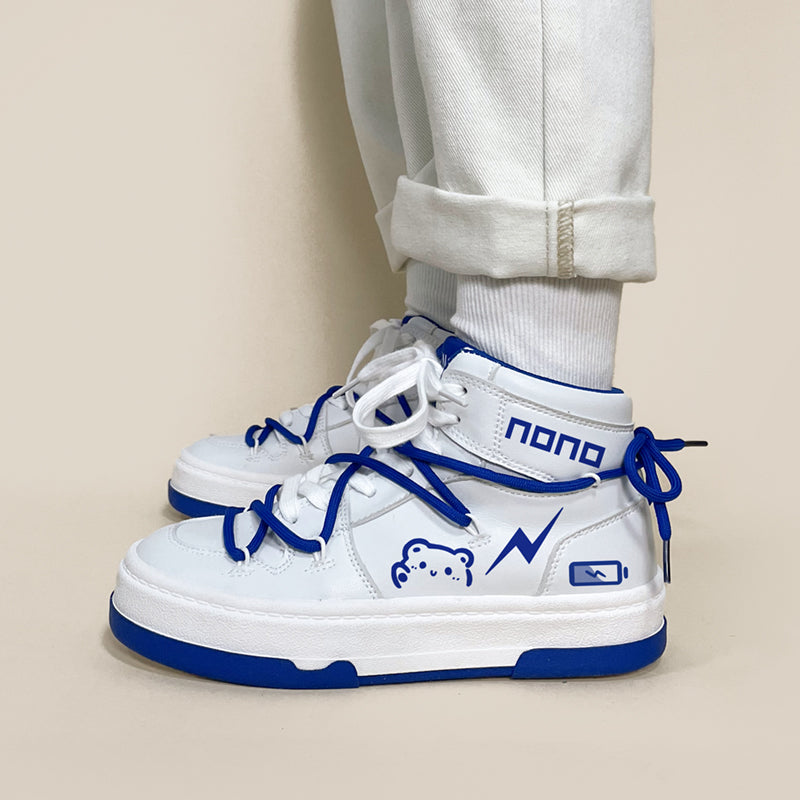 ulzzang Klein blue casual sports shoes UB3535