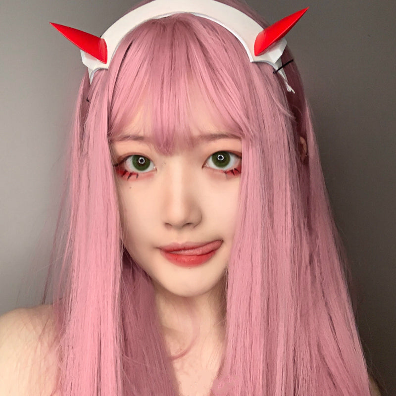 "LOLITA PINK LONG STRAIGHT" WIG K071707