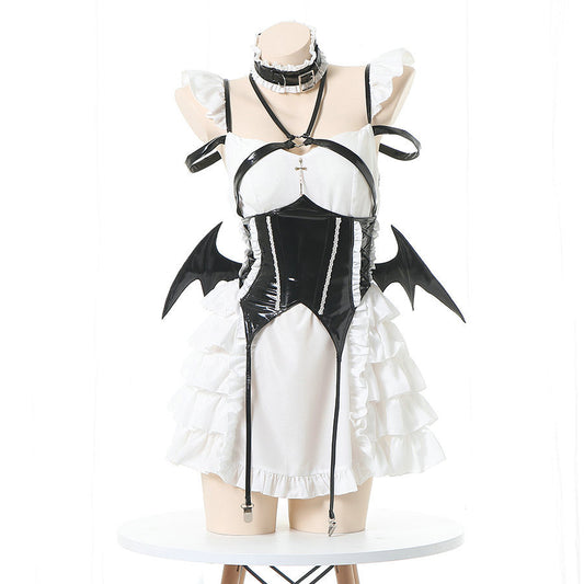 Cute Little Devil Demon Lolita Dress Maid Dress UB7330