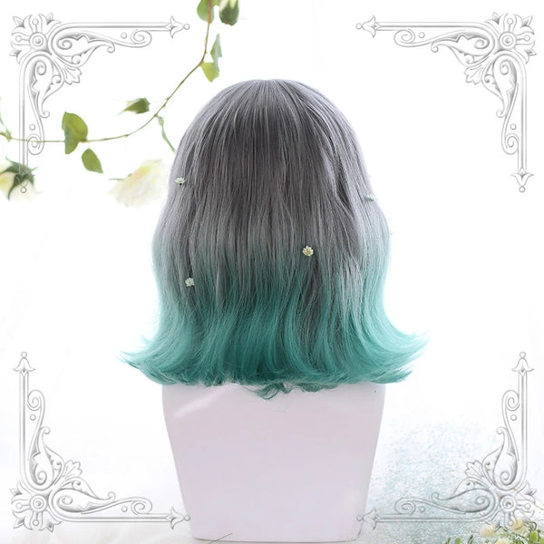 Review For Gradient Green Long Wig Yv42914