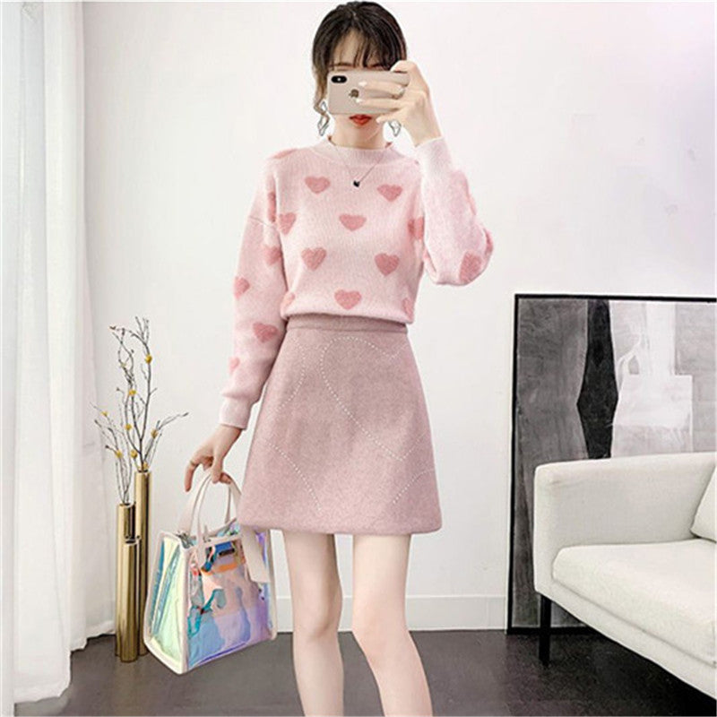 4 COLOR LOVE PULLOVER SWEATER UB3154