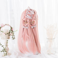 "PINK LONG STRAIGHT" WIG D041607