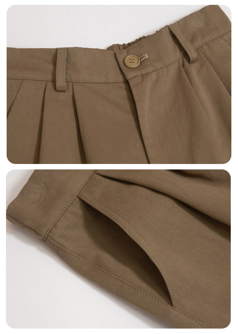 Japanese College Style Wide Leg Pants Shorts UB6324