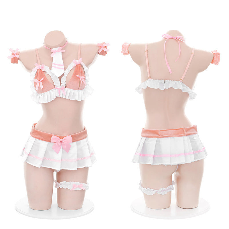 Sweet Pink Lingerie Jk Uniform UB6292