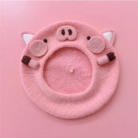 "PINK PIG" BERET K110717