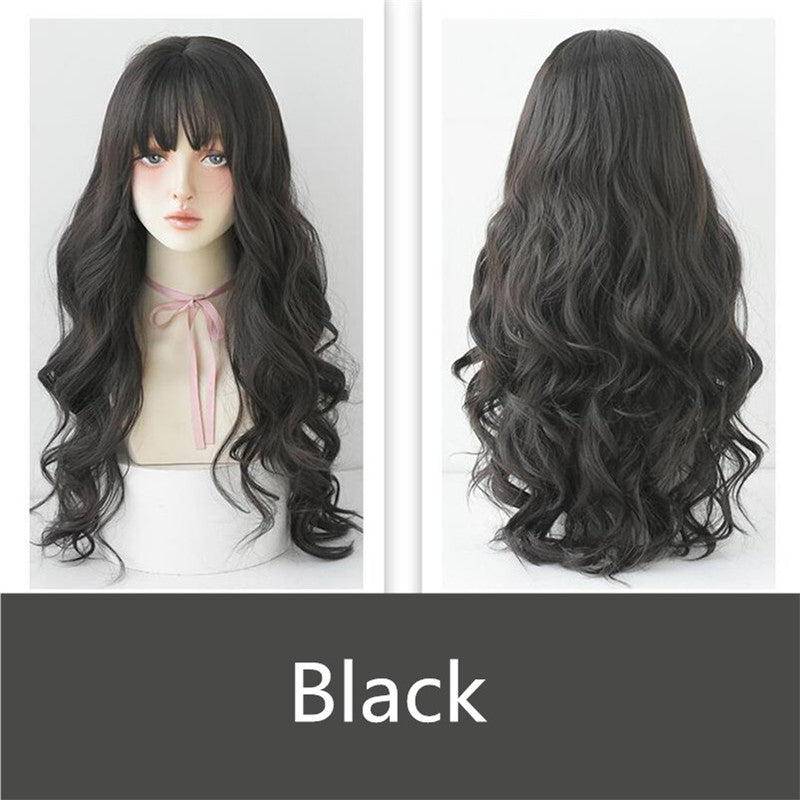 GOLDEN BIG WAVE LONG CURLY WIG UB3342
