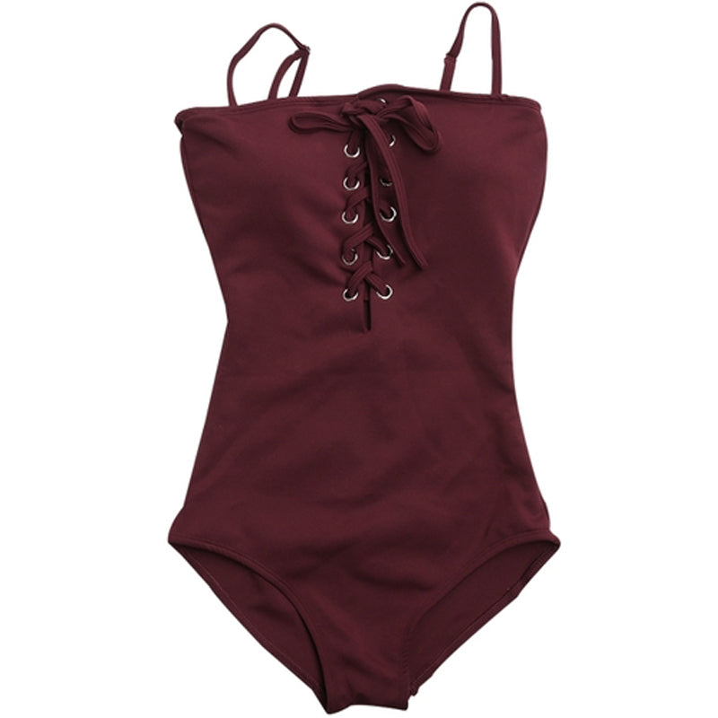 "VINTAGE SEXY STRAPPY" SWIMSUIT K042904