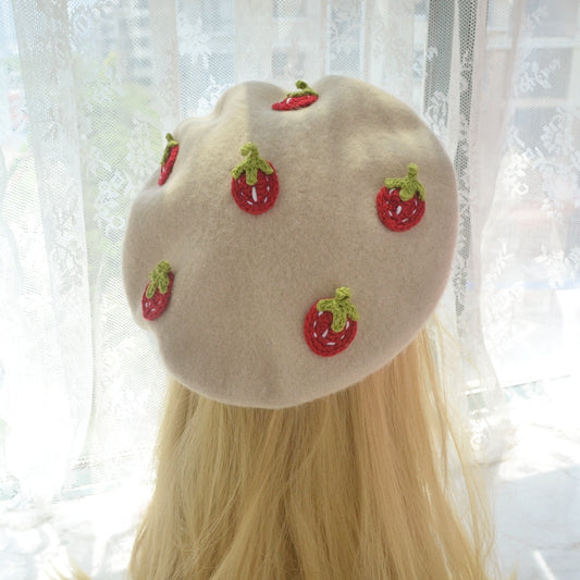 "STRAWBERRY" BERET K110707