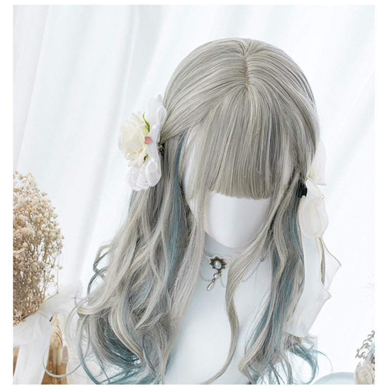 "LOLITA GRADIENT TWO-COLOR" LONG CURLY WIG K102319
