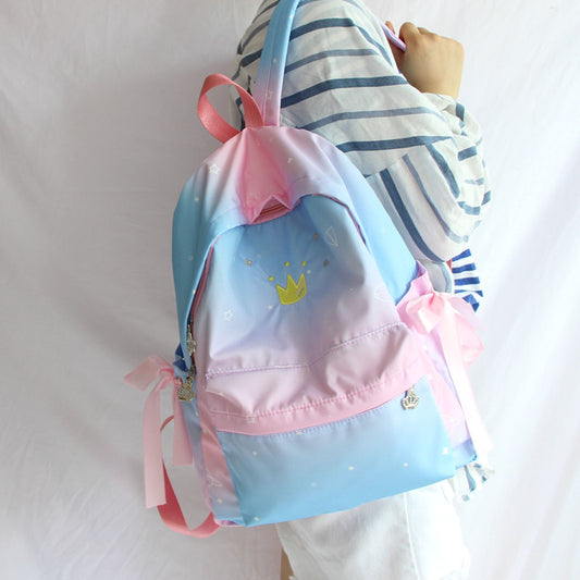 "PASTEL GRADIENT BLUE PINK" BACKPACK K071803
