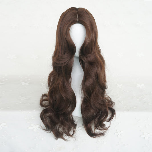 "KFASHION SWEET CHOCOLATE LONG CURLY" WIG Y040312