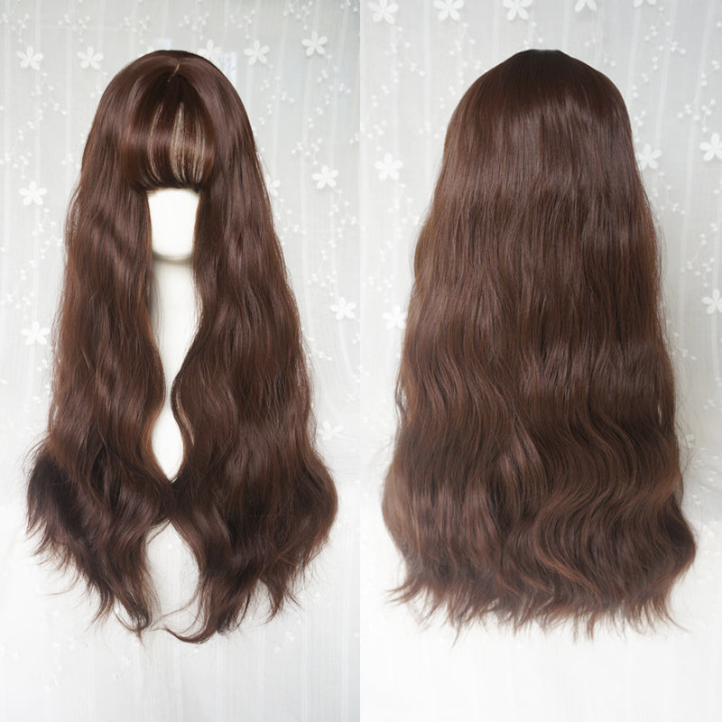 [@calicomake_up] "5 COLORS CUTE NATURAL FLUFFY" WIG K071705