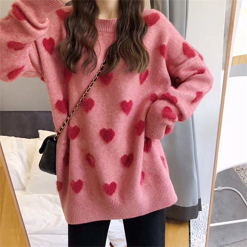 LAZY FURRY LOVING LIGHT-COLORED SWEATER UB2716