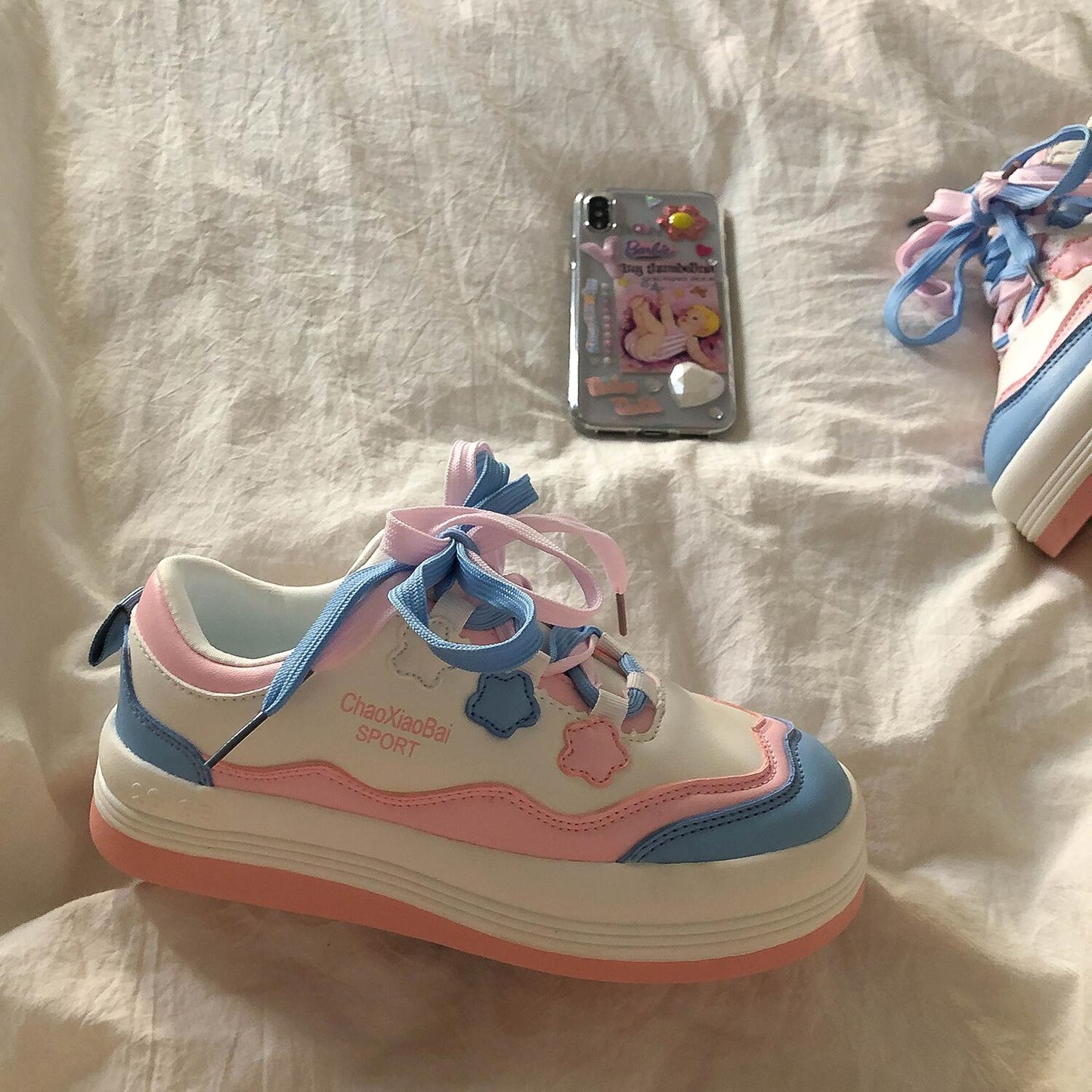 CASUAL CUTE PINK SNEAKERS UB97006