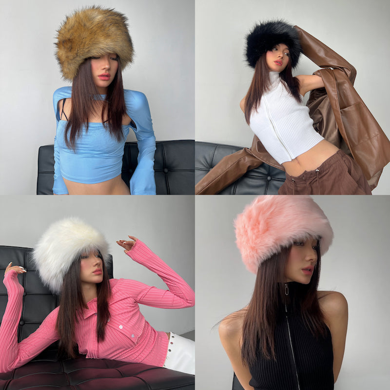 Harajuku plush hat  UB96060