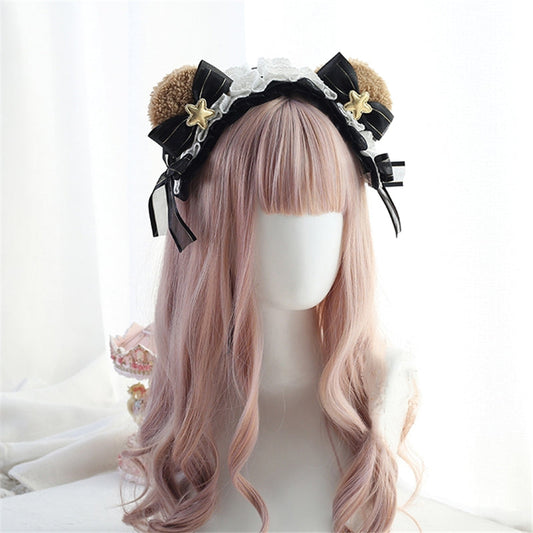 Lolita Bear Ear Headband UB95435