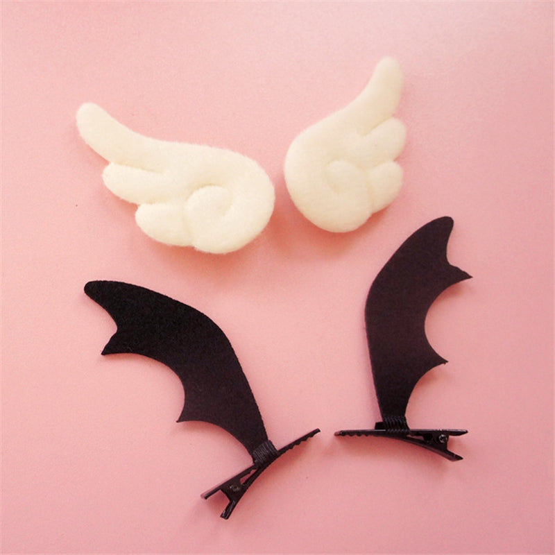 Lolita Cute Angel Devil Hairband Hairpin UB95436