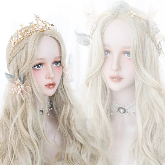 LOLITA GOLDEN LONG CURLY WIG UB3201