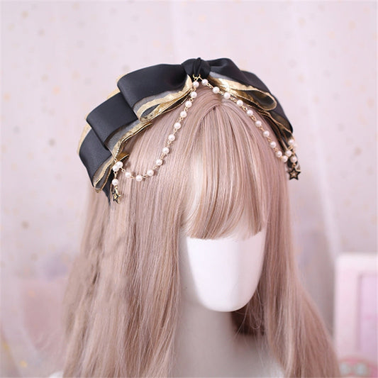 Lolita Lace Pearl Headband UB95430