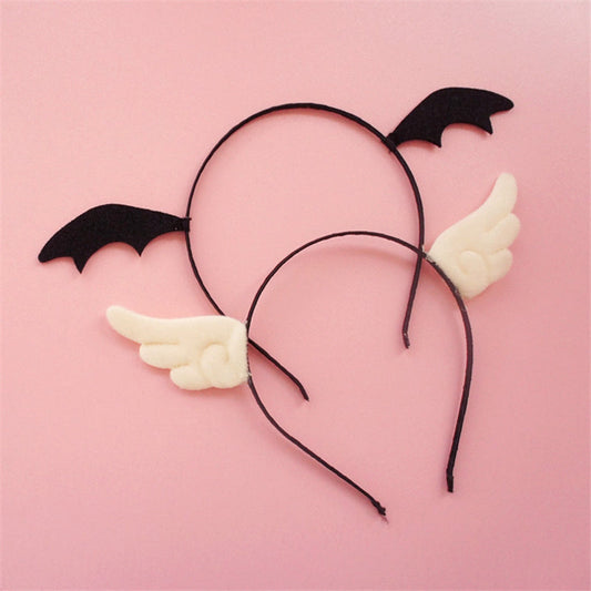 Lolita Cute Angel Devil Hairband Hairpin UB95436