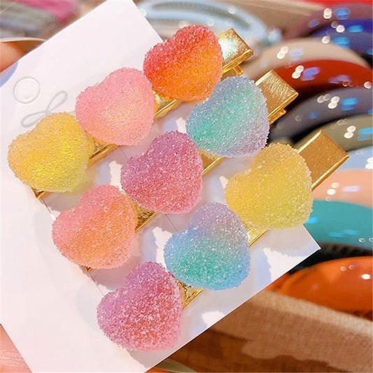 Sweet Candy Love Hair Clips UB95455