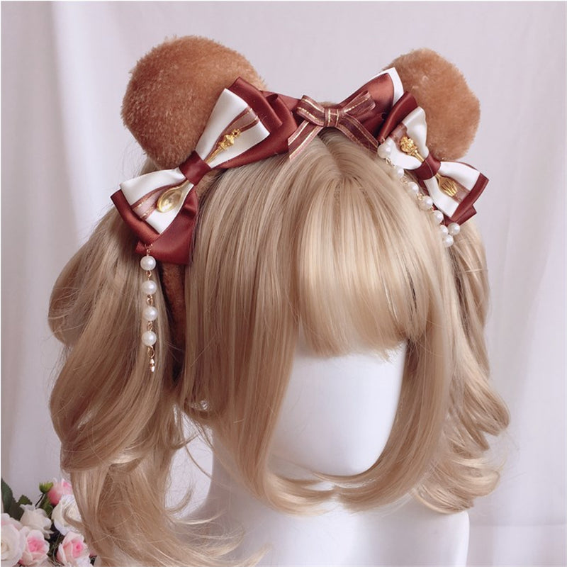 Lolita Cute Bear Headband UB95437