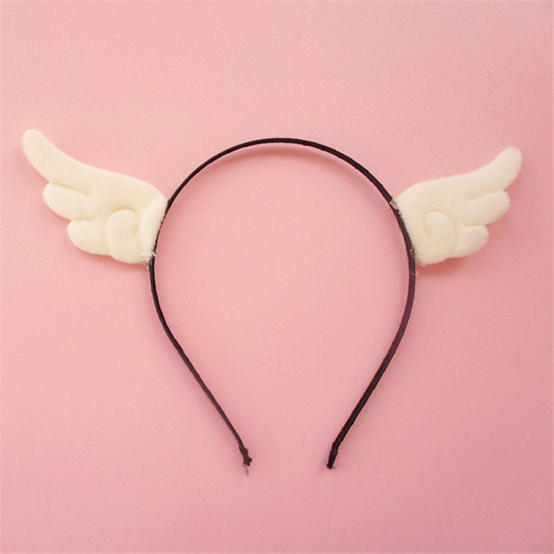 Lolita Cute Angel Devil Hairband Hairpin UB95436