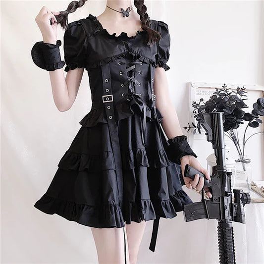 Dark Retro Loli Cake Dress  UB96043