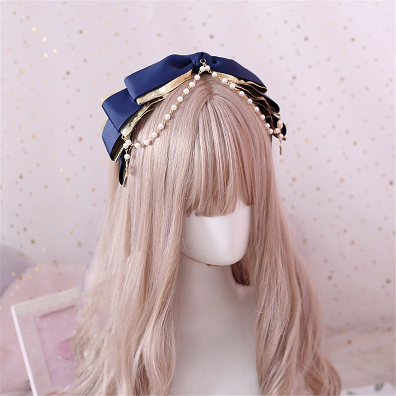 Lolita Lace Pearl Headband UB95430