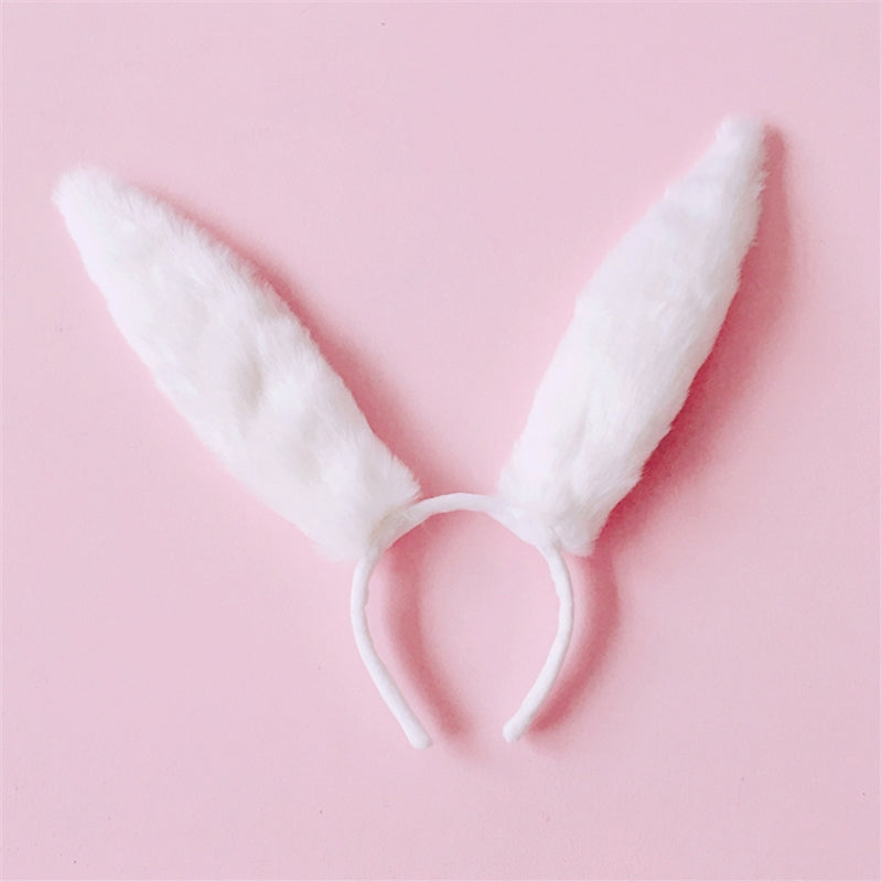 Jfashion Cute Plush Bunny Ears Headband UB95321