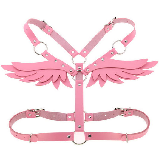 ANGEL WINGS SUSPENDERS SET UB98087