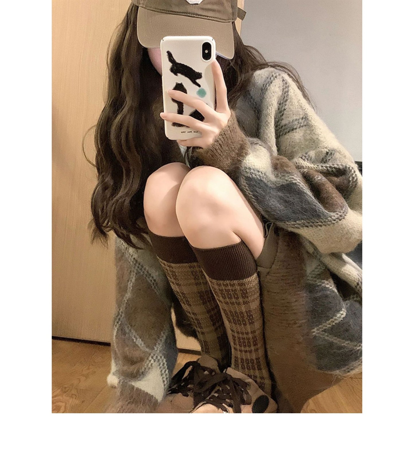 Harajuku sweater + skirt two-piece set  UB96020