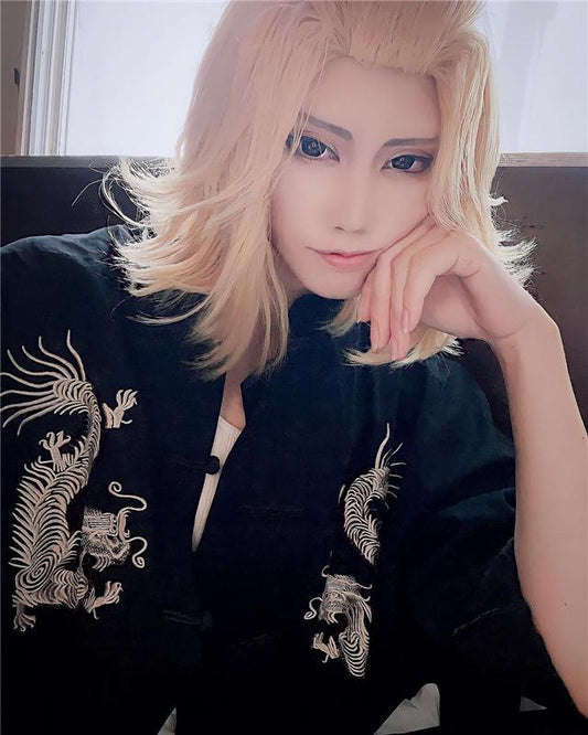 [@harumishiri] "EMBROIDERED DRAGON" UNISEX JACKET K022501