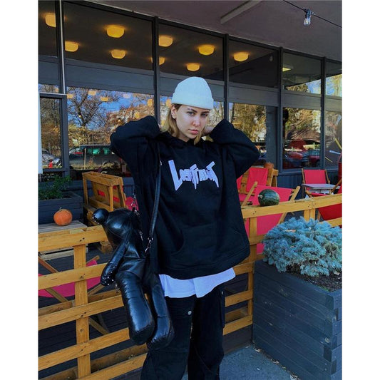 [@izabela_zabielska] DARK BUNNY EARS HOODIE UB2653