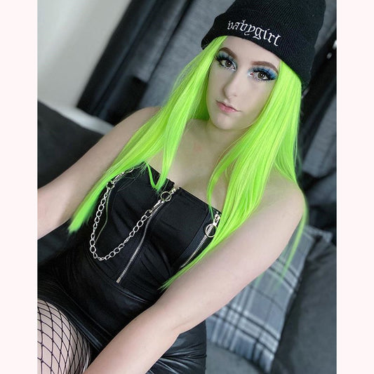 [@jessimpossible ] "ZIPPERED CHAIN SEXY" TUBE TOP Y021407