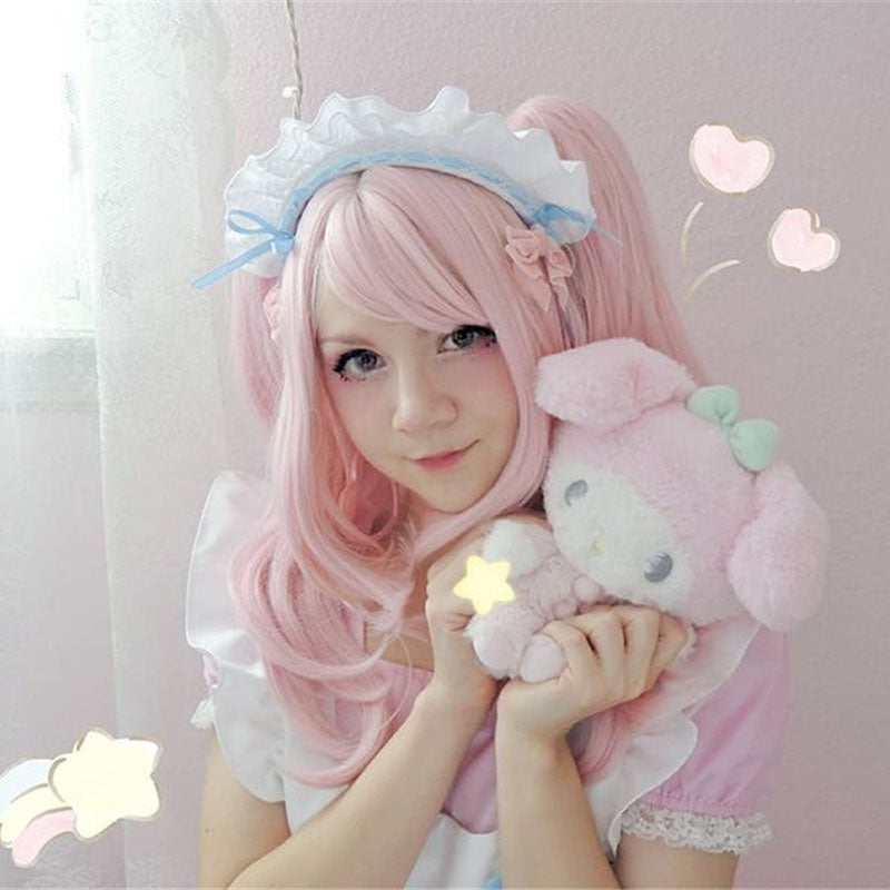 [@milkiiprincess] "LOLITA DOUBLE PONYTAIL CURLY" WIG N090806
