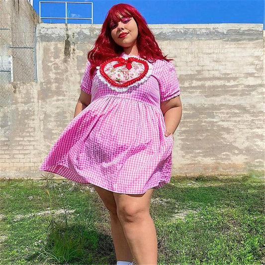 [lunamartinezoficial]"ROSE RED LONG CURLY" WIG D050520