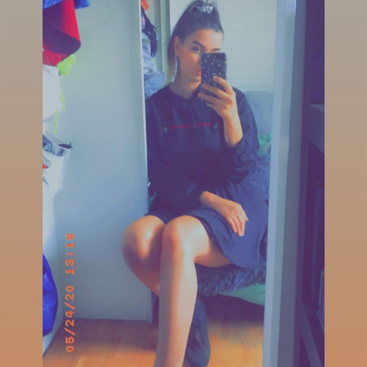 "LOVE IS A LOSING GAME" DARK ROSE HOODED DRESS K111902