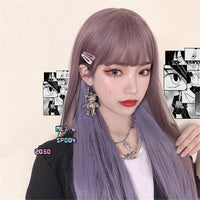 Cute Lolita Long Straight Wig UB6137