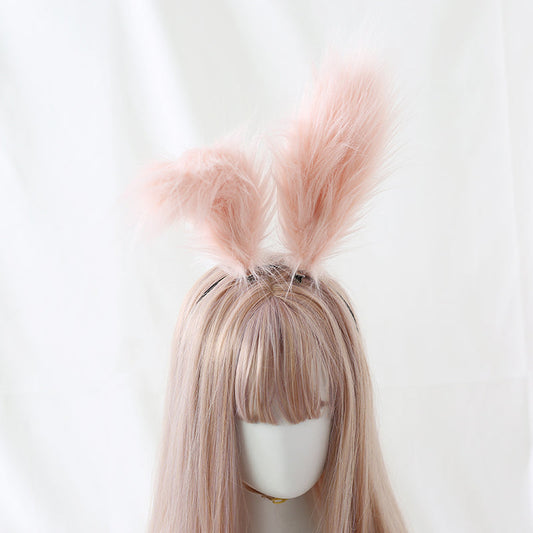 Jfashion Lolita Plush Rabbit Ear Headband UB95744
