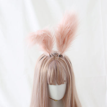 Jfashion Lolita Plush Rabbit Ear Headband UB95744