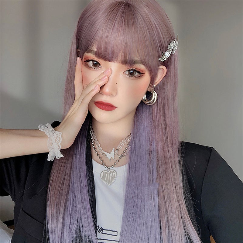 Cute Lolita Long Straight Wig UB6137