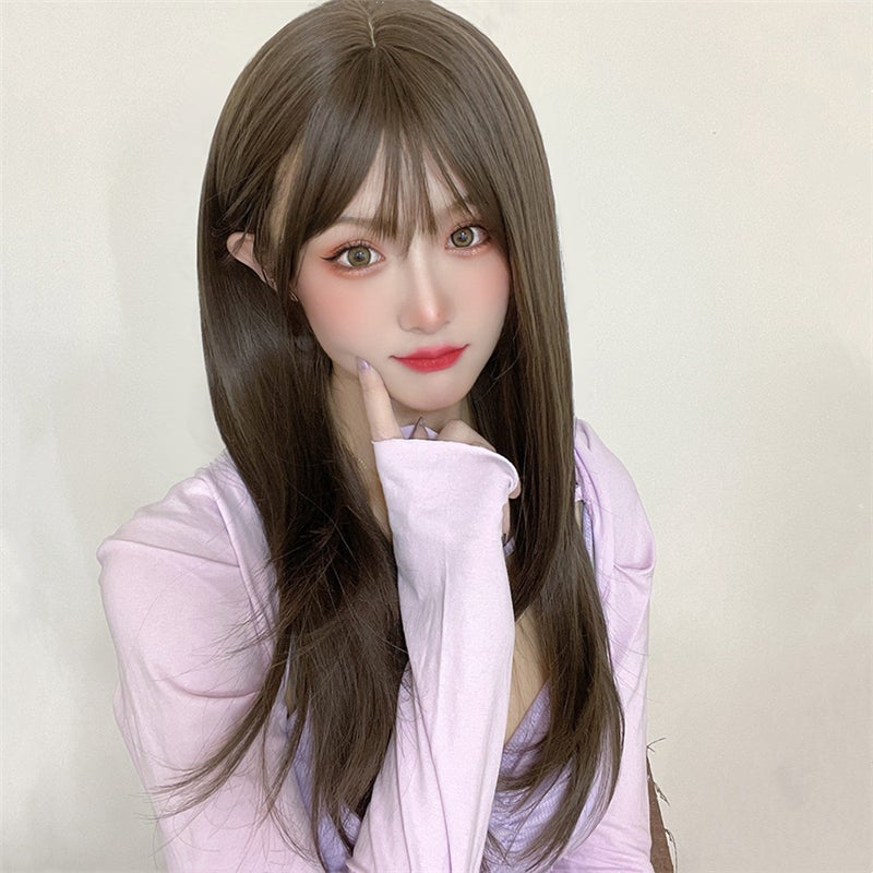 Lolita Cute Jk Long Straight Wig UB6138