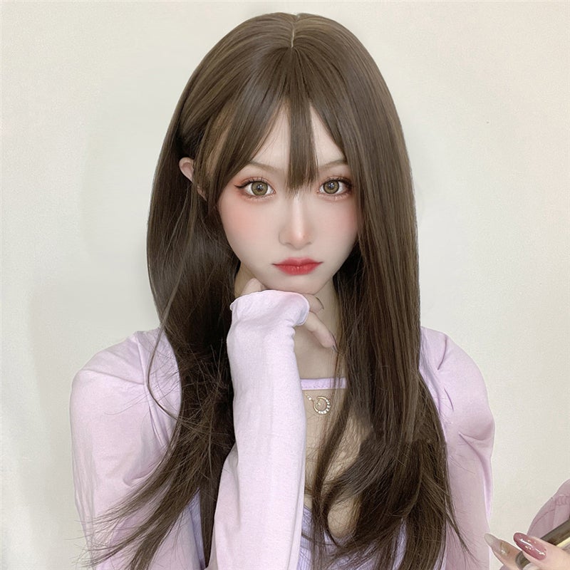 Lolita Cute Jk Long Straight Wig UB6138