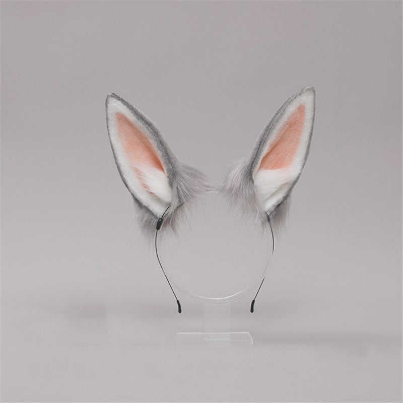 Lolita Cute Plush Rabbit Ear Headband UB95848