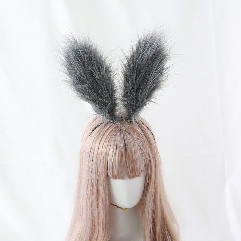 Jfashion Lolita Plush Rabbit Ear Headband UB95744