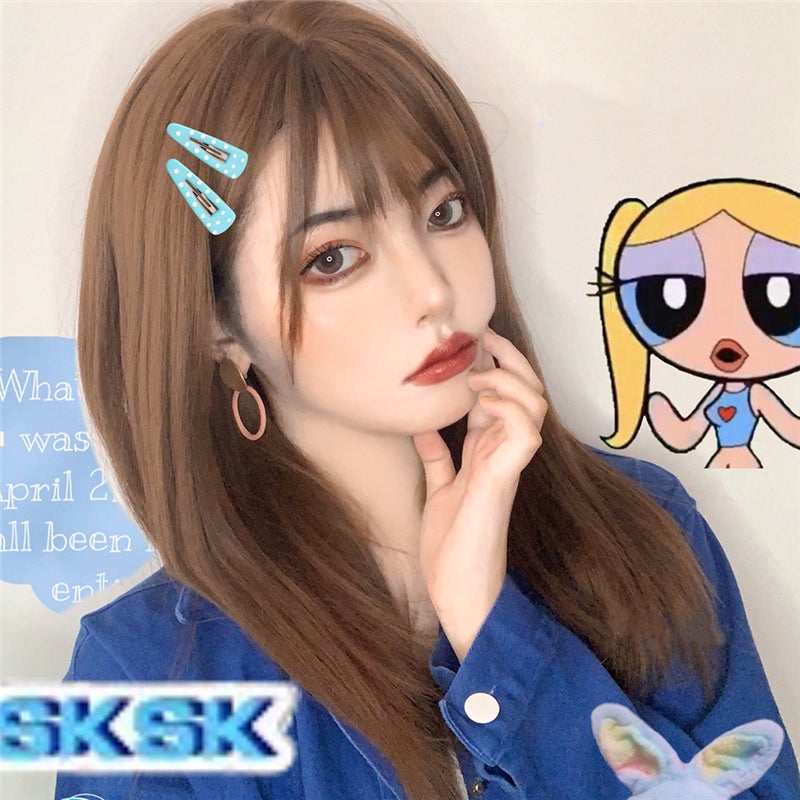 Lolita Cute Jk Long Straight Wig UB6138