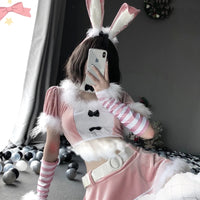 cute christmas bunny girl cosplay maid outfit UB3481