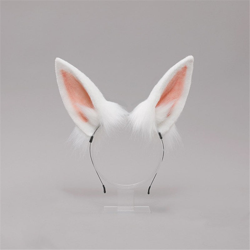 Lolita Cute Plush Rabbit Ear Headband UB95848