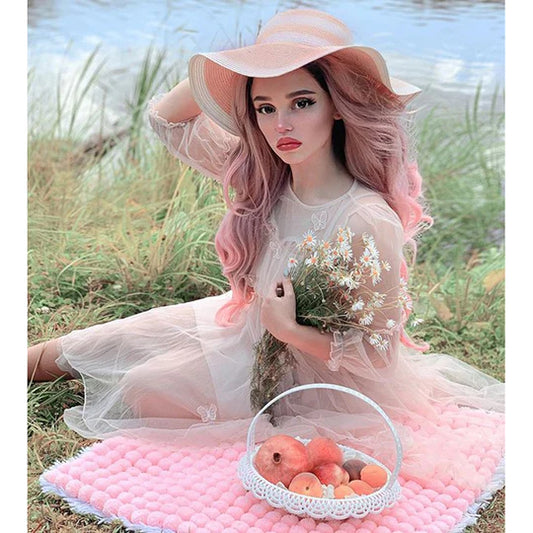 Floral Mesh Dress  UB96048